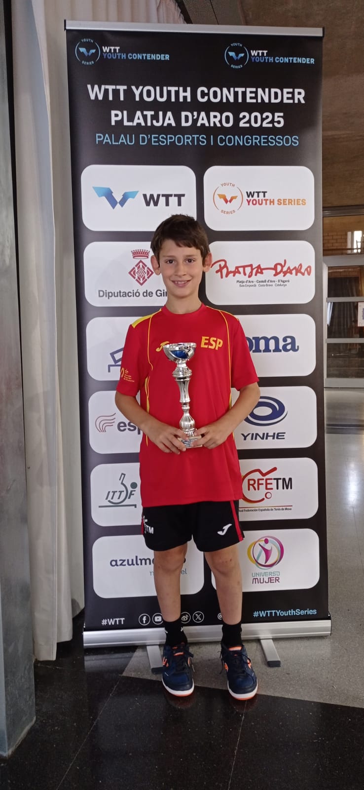 Pablo Mart&iacute;nez, 3&ordm; en el WTT Youth Contender